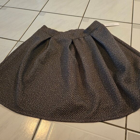 NWT Joe B Joe Benbasset Gray Textured Skirt S - Picture 1 of 4